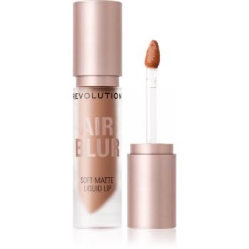 Makeup Revolution Air Blur Liquid Lipstick lehká tekutá matná rtěnka odstín Hazy 3.5 ml