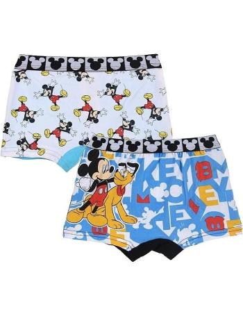 Disney mickey mouse  2 ks chlapeckých boxerek vel. 116/128