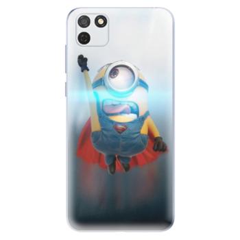 Odolné silikonové pouzdro iSaprio - Mimons Superman 02 - Honor 9S