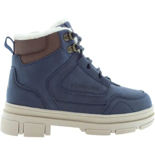 U.S. POLO ASSN. TEXAS Dětská volnočasová obuv, tmavě modrá, velikost