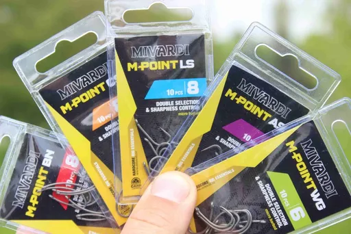 Mivardi Háčky M-Point WG bez protihrotu - vel. 8,Mivardi Háčky M-Point WG bez protihrotu - vel. 8
