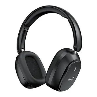 Genius HS-820BT sluchátka s mikrofonem, bezdrátová, černá, bluetooth