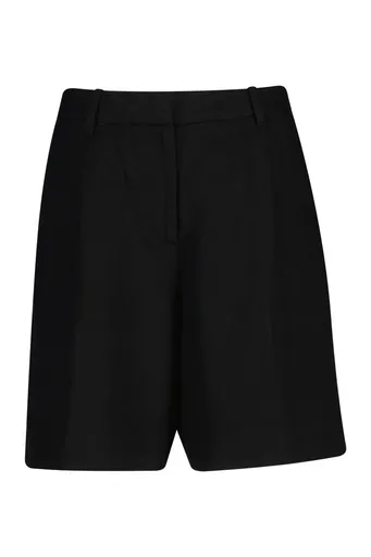 ŠORTKY GANT TAILORED LINEN BLEND SHORTS BLACK