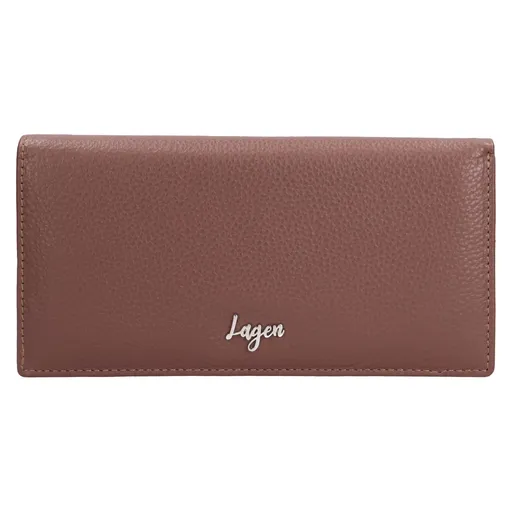 Dámská kožená peněženka Lagen Vivie - hnědá
