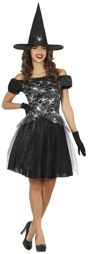 Guirca Dámský kostým - Pavoučí čarodějnice Velikost - dospělý: S