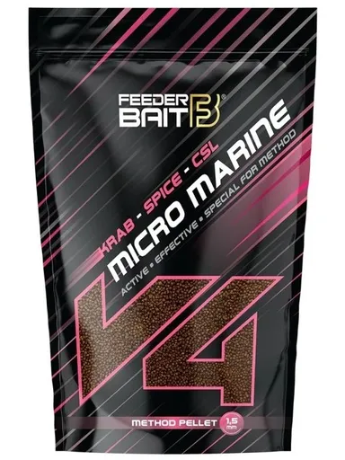 Feederbait pelety v4 micro marine method pellet 1,5 mm 800 g