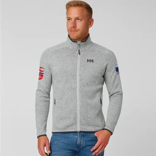 Mikina Helly Hansen Varde Fleece Jacket 2.0 Grey - 2XL