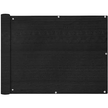 Balkónová zástěna HDPE 90x600 cm antracitová (42315)