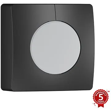 STEINEL 011680 - Venkovní soumrakový spínač NM5000-3 AP COM1 černá IP54 (74548)