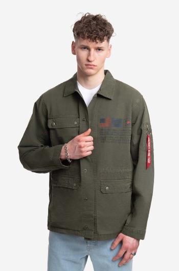 Bunda Alpha Industries Field Jacket LWC 136115 136 pánská, šedá barva, přechodná