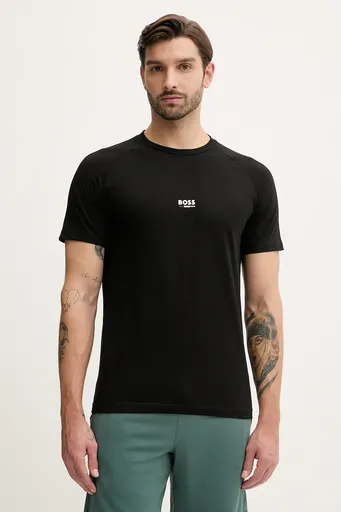 Bavlněné tričko BOSS T-Shirt RN Slim Fit