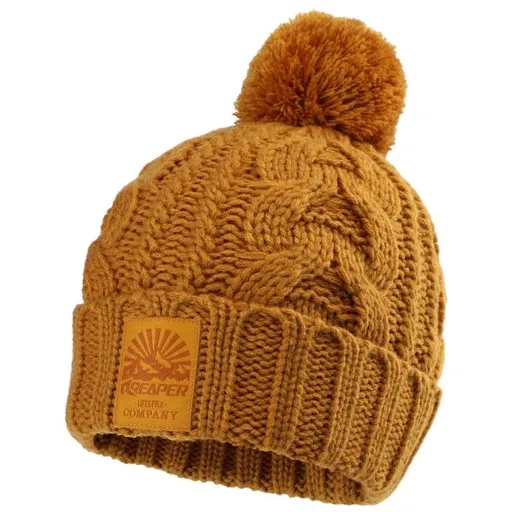 Reaper RENDEA Dámská zimní čepice, žlutá, velikost UNI