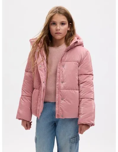 Dětská prošívaná bunda s kapucí