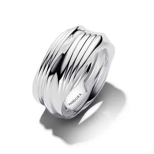 Pandora Stylový set stříbrných prstenů Essence 193890C00 54 mm