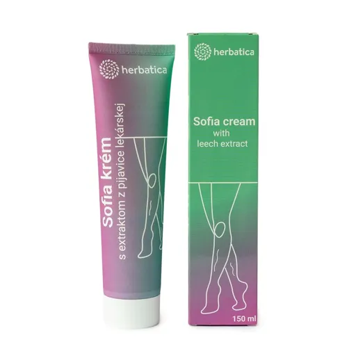 Sofia krém na křečové žíly s extraktem z pijavice lékařské - 150 ml - Herbatica
