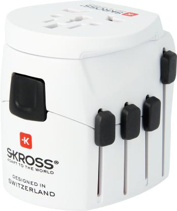 Utazó adapter SKROSS PRO World & USB PA41 adapter utazáshoz