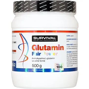Survival Glutamin Fair Power 500 g  (8594056371198)