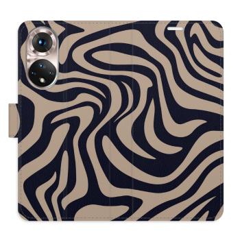 Flipové pouzdro iSaprio - Zebra Black 02 - Honor 50 / Nova 9