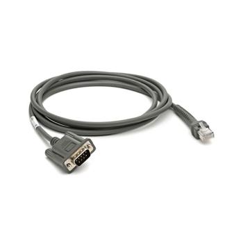 Zebra RS-232 CBA-R08-S07ZBR connection cable, Nixdorf, rev. B