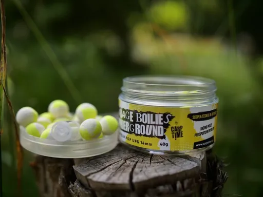 G.B.U. Plovoucí boilies Zeppelin Pop Ups Scopex/Česnek/N-Butyric - 14mm 40g,G.B.U. Plovoucí boilies Zeppelin Pop Ups Scopex/Česnek/N-Butyric - 14mm 40