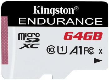 Memóriakártya Kingston Endurance microSDXC 64GB A1 UHS-I C10