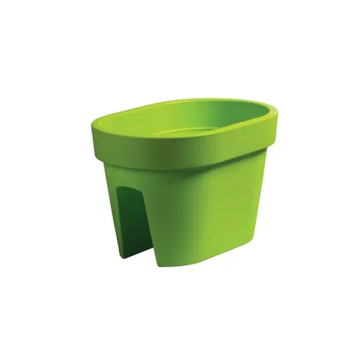 Prosperplast Truhlík na zábradlí Lofly Railing limetková, 40 cm