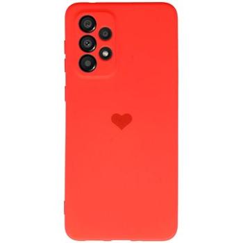 Vennus Valentýnské pouzdro Heart pro Samsung Galaxy A13 4G - červené (TT4350)