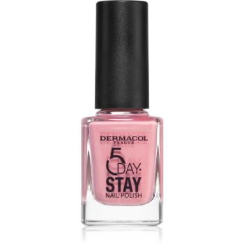 Dermacol 5 Day Stay dlouhotrvající lak na nehty odstín 09 Candy Shop 11 ml