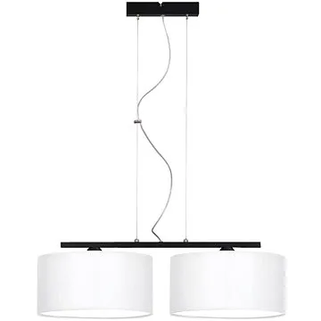 Lustr na lanku ASTRA 2xE27/60W/230V bílá (116776)