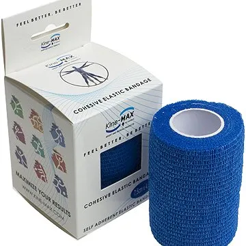 Kine-MAX Cohesive Elastic Bandage 7,5cm x 4,5 m, modré (8592822000143)