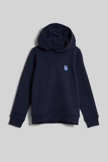 MIKINA GANT ALPINE BADGE HOODIE EVENING BLUE