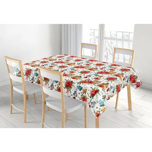 Bellatex Ubrus Vánoce hvězda, 120 x 140 cm, 120 x 140 cm