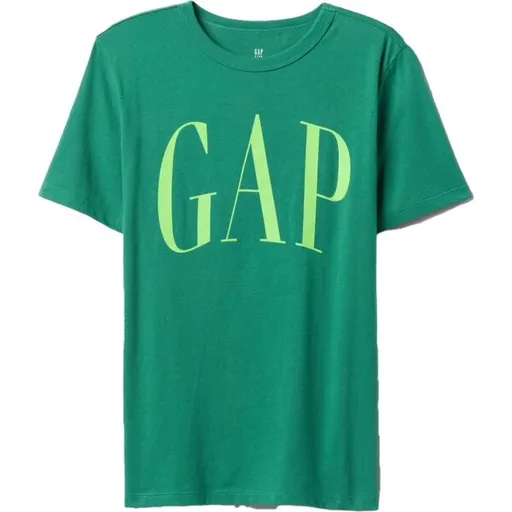 GAP V-FRCH LOGO ARCH Chlapecké tričko, zelená, velikost