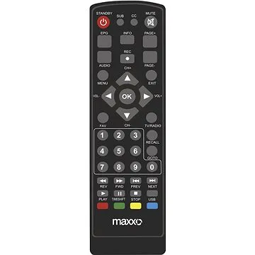 Maxxo dálkový ovladač Standard (8595235800744)