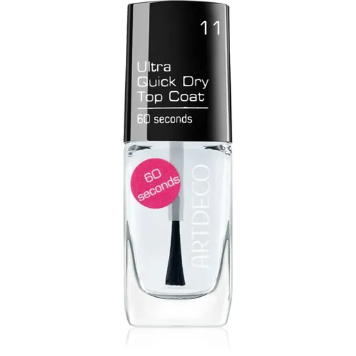 ARTDECO Nail Lacquer Ultra Quick Dry Top Coat vrchní lak na nehty pro urychlení zasychání laku 10 ml