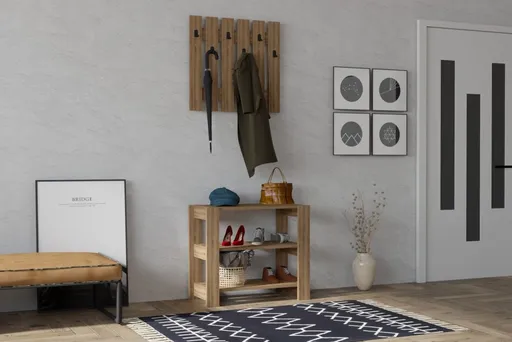 Předsíňová stěna Friends - Walnut