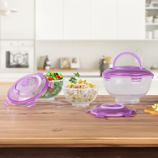 Haushalt international Salátové misky, sada 3 ks