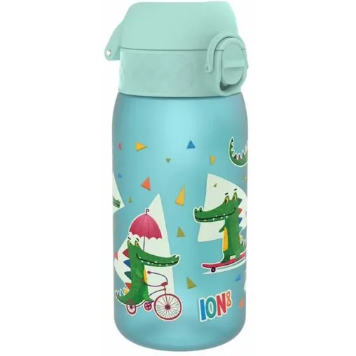 Ion8 LEAK PROOF CROCODILES 350 ML Láhev, zelená, velikost 350 ML