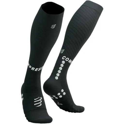 Compressport FULL SOCKS RECOVERY 2.0 Kompresní podkolenky, černá, velikost