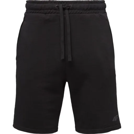 4F SHORTS CAS Pánské teplákové šortky, černá, velikost