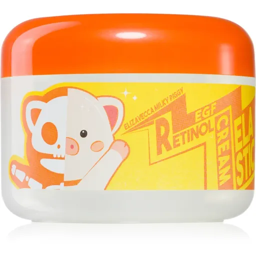 Elizavecca Milky Piggy EGF Elastic Retinol Cream hloubkově regenerační noční krém s retinolem 100 ml
