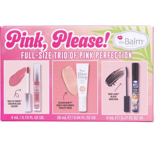 theBalm Holiday Trio Box Set dárková sada na obličej