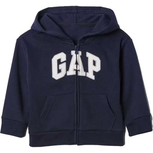GAP V-LOGO FZ Dětská mikina, tmavě modrá, velikost 2Y