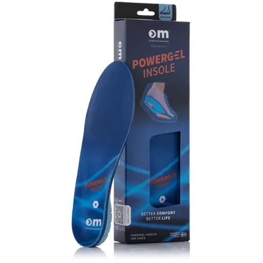 ORTHOMOVEMENT GEL INSOLE Gelové vložky do bot, modrá, velikost