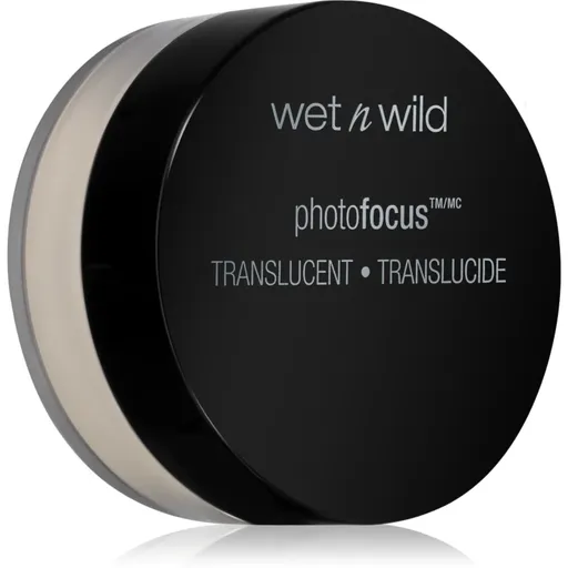 Wet n Wild PhotoFocus sypký pudr odstín Translucent 20 g