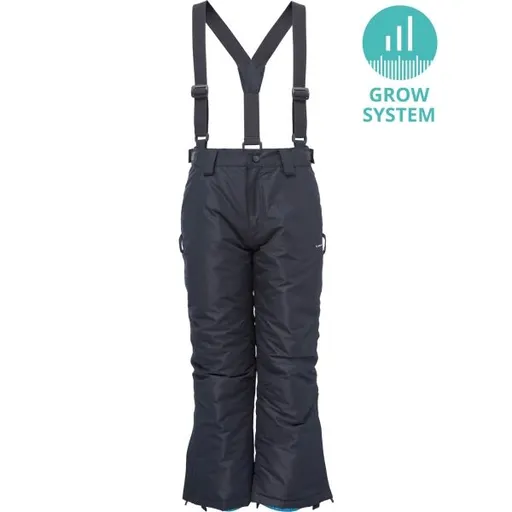 LOAP CUAL Dětské lyžařské kalhoty, tmavě modrá, velikost 112-116
