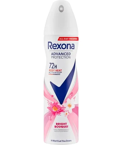 Rexona Antiperspirant ve spreji Advanced Protection Bright Bouquet 150 ml
