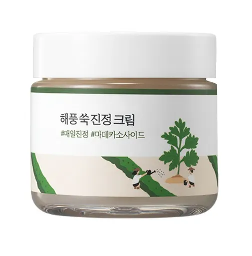 ROUND LAB Zklidňující pleťový krém s pelyňkem Mugwort (Cream) 80 ml