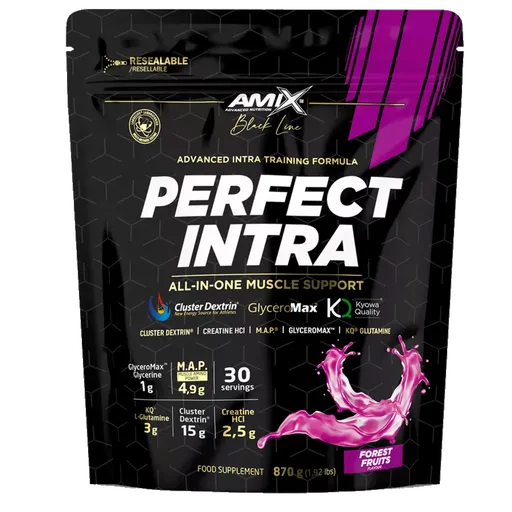 Amix Nutrition Black Line Perfect Intra 870g - lesní ovoce