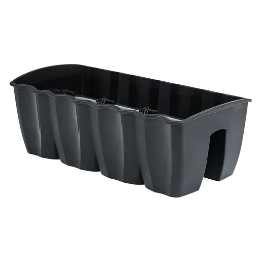 Truhlík CROWN 58x28cm/DCRO600/tmavě šedý, 18 l